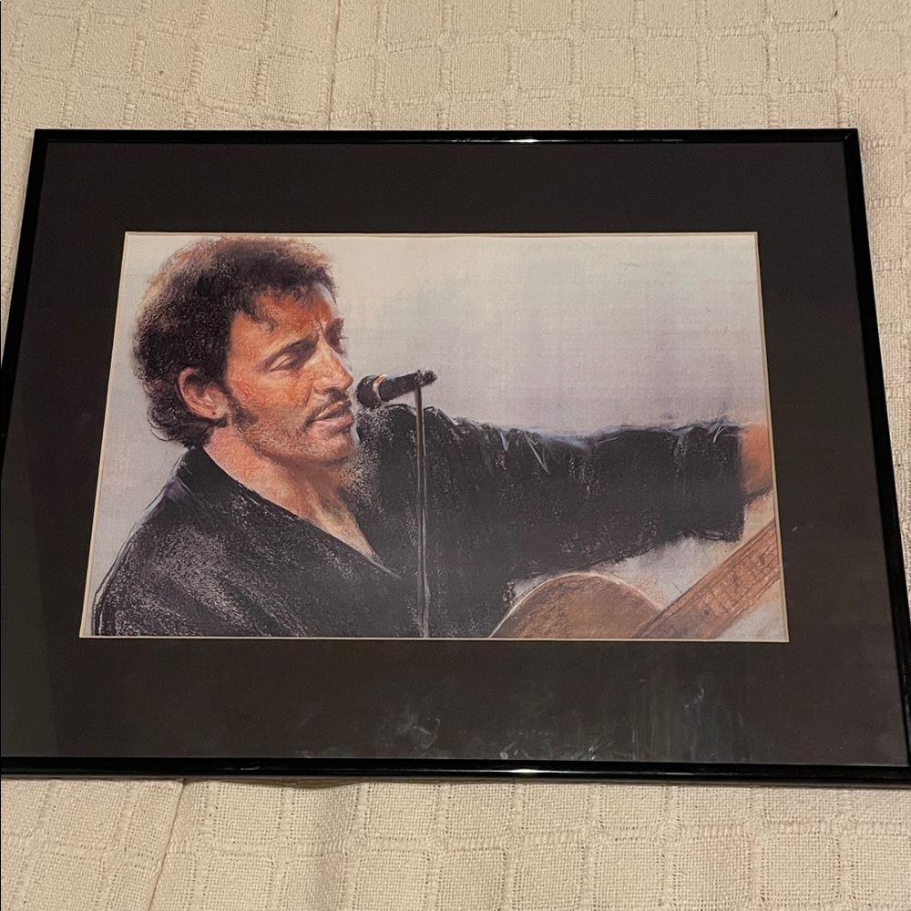 Bruce Springsteen framed print